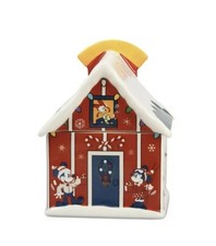 Walt Disney Chip & Dale Goofy Mickey Donald Cookie Jar Walt's Holiday Lodge New picture