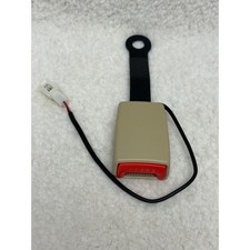 Seat Belt Buckle Receiver Tan with Sensor Wire Unbranded picture