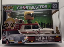 Funko Pop Rides 2016 Ghostbusters Ecto-1 Jillian Holtzmann 23 Vaulted Retired picture