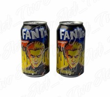 Fanta HORROR COLLECTOR Haunted Universe Vampire Halloween (2 Full 12oz Cans) NEW picture