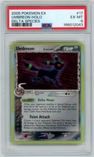 2005 Pokemon EX Umbreon Delta Species Holo Graded - PSA 6 picture