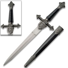 Royal English Dagger - Medieval Style Dagger with Sheath picture