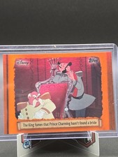 2025 Topps Disney /25 The King Fumes Orange picture