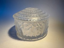 Vintage Lalique Crystal “Enfants” 4” wide Box Perfect Condition Signed picture