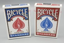 (2 Decks) Bicycle Standard Playing Cards Red/Blue [New & Sealed] picture