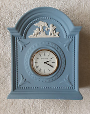 Small Wedgwood Blue Jasperware Desk Clock picture