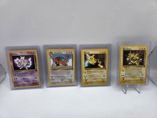 1999 Set Black Star Promo, Pokemon First Movie, Pikachu, Dragonite, Mewtwo, MP picture
