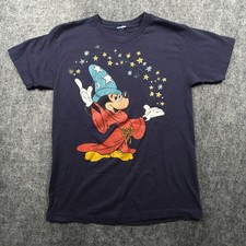 Vintage Disney Fantasia Mickey Mouse Single Stitch Shirt Large picture