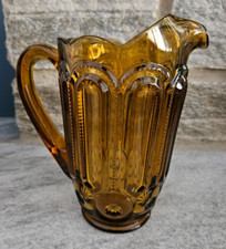 LE Smith MOON & STARS AMBER 8 1/2