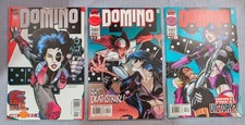 DOMINO #1 2 3 LOT COMPLETE SET 1ST SOLO RUN MARVEL COMICS 1997 DEATHSTRIKE VF/NM picture