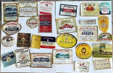 Lot of 27 Different Vintage Old Syrup Labels picture