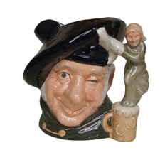 Royal Doulton Scottish Tam O'Shanter Nannie Handle Toby Character Jug D6632 7