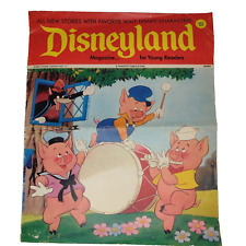 1973 Disneyland Magazine Color Dumbo Peter Pan Jungle Book Aristocat's  Vintage picture