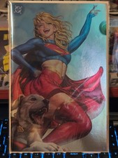 💥 Supergirl and the Legion of Super-Heroes #23 Kyuyong Eom Gold Virgin Foil 💥 picture
