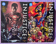 Injustice Gods Among Us Compendium Vol 1 & 2 DC Comics Complete Set picture