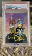 PSA 10 Rare Jonny Quest #41 Cardz 1994 Hanna Barbera Saturday Morning Cartoons  picture