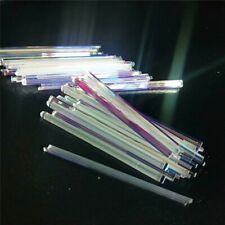 10pcs Defective Long Optical Glass Prism 7.2cm Length Colorful Crafts Decorative picture