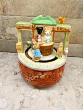 Schmid Beatrix Potter Ginger And Pickles Doulbe Rotating Music Box picture