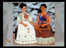 Frida Kahlo The Two Fridas Card #67 * Pieces of the Past Art & Music 2025. picture