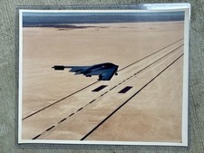Original Vintage Lockheed F-117 Nighthawk Stealth Fighter USAF Press Photo picture