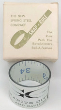 Vintage 1950s Advertising Granite City Trust Snap Rule With Original Box picture