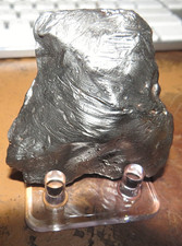 283 GM. Egypt Gebel Kamil Iron meteorite complete individual .62LBS STAND JAL picture