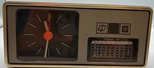 Vtg 1990s GM & Harrison Logo Desk Clock W/Calendar Aachen Germany picture
