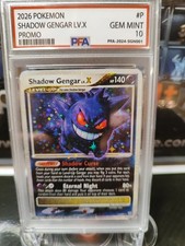 Pokemon Shadow Gengar LV.X 2026 Promo Holo Fan Art picture