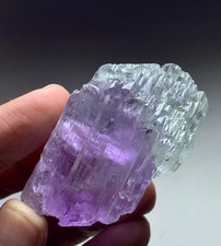 323.20 Cts Beautiful Double Terminated Bi Color Kunzite Crystal from Afghanistan picture