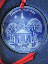 BING & GRONDAHL B & G 1989 CHRISTMAS ORNAMENT - NEW IN BOX picture
