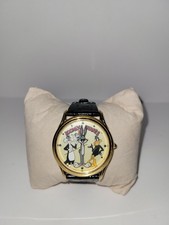 Vintage Looney Tunes Bug Bunny and friends Watch Works Great New Battery NICE picture