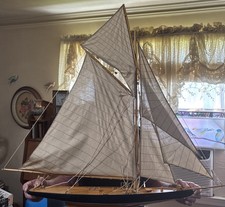 Vintage Pen Duick? Sailboat 31” Model, read.Lake House Decor Free picup Memphis picture