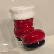 Nora Fleming Orininal Santa Boot A89a New, Never Used picture