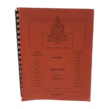 Spanish basic course u.s. army 1966 Defense Language Institute picture