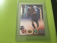 PANINI ADRENALYN 2009-10 CHAMPIONS LEAGUE 🏆LIONEL MESSI BARCELONA 🔵🔴 CHAMPION picture
