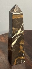 Black, Caramel, Brown, White Obelisk 14” Heavy Beautiful picture