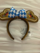 2026 Disney Parks Germany Epcot World Showcase Minnie Mouse Ears Headband New picture