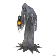 7 Ft Animated Light-Up Wailing Phantom Halloween Prop with Sound picture