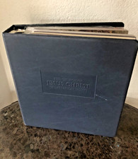 Gospel Art Pic Kit Set 98 Pictures from 100-300 Series Blue Binder LDS Mormon picture