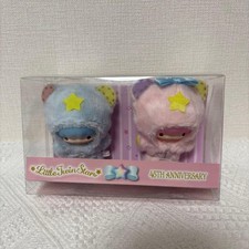 Sanrio Little Twin Stars 45th Anniversary Pafupofu Soft Vinyl Mascot Set picture