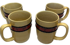 4- Montana Silversmiths Lifestyles Branded Rose Coffee Cups Cowboy Western picture