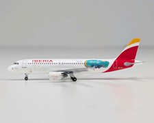 Aeroclassics AC411363 Iberia Airbus A320-200 EC-ILS Diecast 1/400 Model Airplane picture