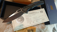 WE Knife Exciton Limited #5/210 Pristine New Collectable 20CV Button Lock picture