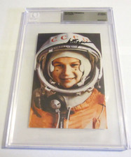 Valentina Tereshkova signed autographed 4x6 photo BAS Beckett 1st Woman in Space picture