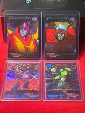 Upper Deck Transformers 40th Anniversary 4-Card Lot Hot Rod /1986 Springer Blue picture