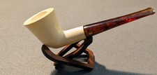 SMS Estate Dublin Tobacco Pipe Block Meerschaum NOS Smooth Never used picture