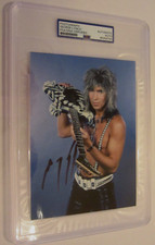 George Lynch guitarist Dokken signed autographed 5x5 photo PSA authentic MrScary picture