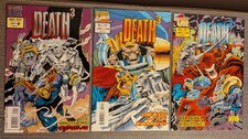 Death3 #1, 2, & 3 Marvel 1993 featuring Death's Head Lot of 3 Issues Marvel UK picture