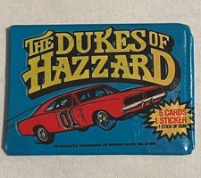 Vintage 1981 Donruss Dukes of Hazzard Sealed Wax Pack NICE picture