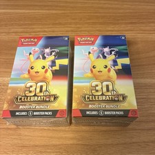 (Lot of 2) Pokémon 30th Anniversary Booster Bundle Sealed picture